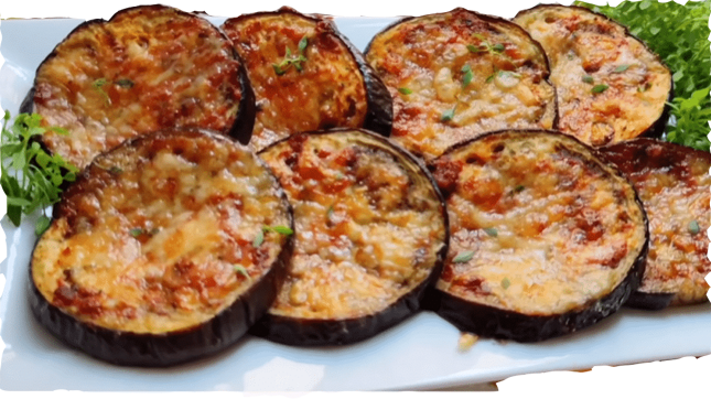 Eggplant fried (obergine)